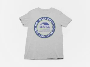 OSTA T-Shirt Round Logo